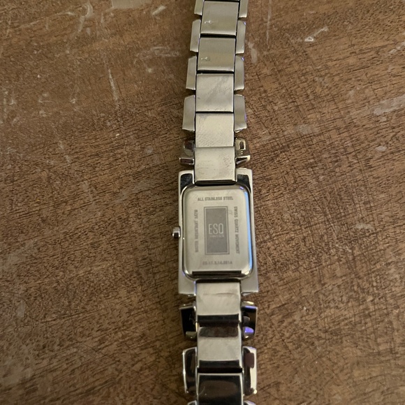 ESQ Silver Stainless Steel Linque MOP Watch 07101293